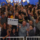 Supporters cheer while waiting for Republican presidential candidate Donald Trump to speak at a caucus-night watch party at the Treasure Island Hotel & Casino in Las Vegas on Feb. 23, 2016.
Ethan Miller/Getty Images